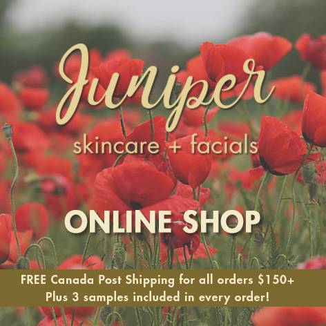 Juniper skincare + facials Fall Promotions Shop Online